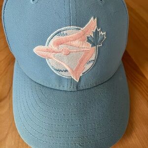 Blue and Pink Toronto Blue Jays Baseball Cap